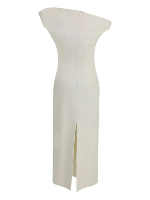 Magda Butrym one-shoulder maxi dress - Neutrals