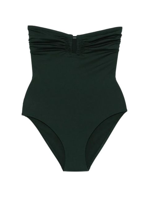 ERES shirred swimsuit - Green - zdjęcie produktu nr 1