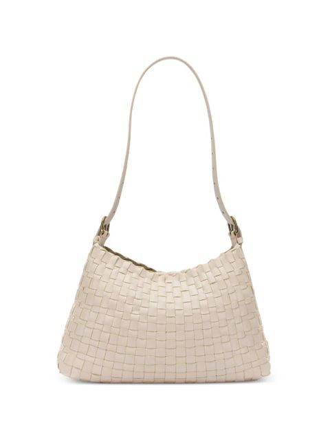 DRAGON DIFFUSION Salvage woven leather shoulder bag - Neutrals