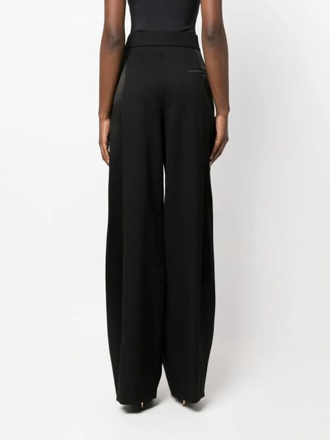 Lanvin tuxedo straight-leg trousers - Black