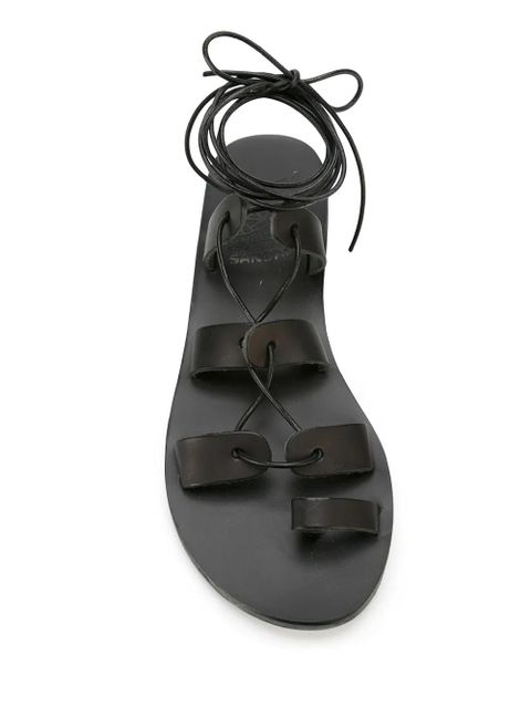 Ancient Greek Sandals 'Alcyone' lace-up sandals - Black