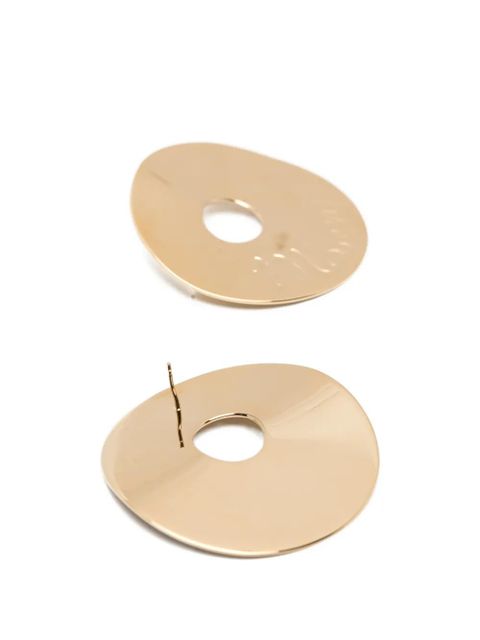 Marni cutout stud earrings - Gold