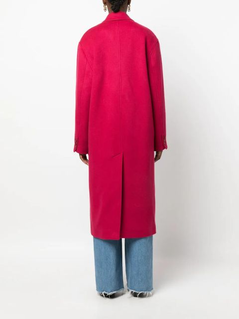 ISABEL MARANT Theodore double-breasted coat - Pink