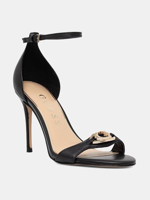 Guess sandały na szpilce skórzane KABRINA - zdjęcie produktu nr 2