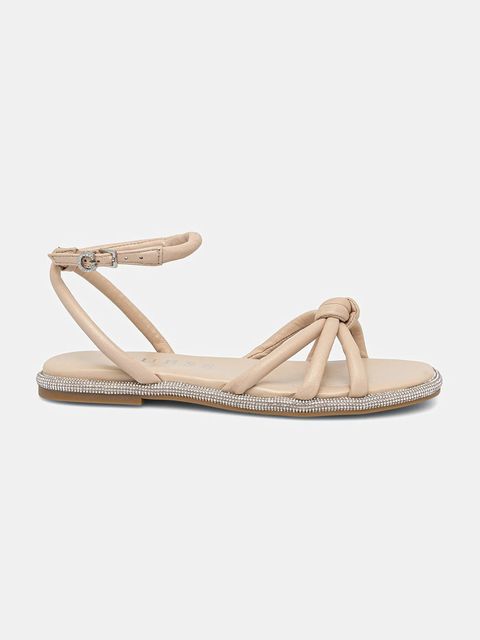 Guess sandały skórzane SLONE - zdjęcie produktu nr 1