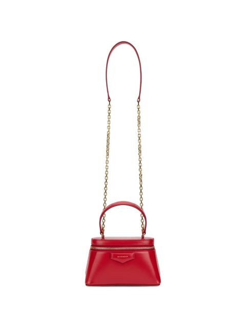 Givenchy Antigona chain-strap top-handle mini bag - Red - zdjęcie produktu nr 1