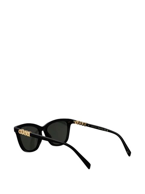 Gucci Eyewear cat-eye frame sunglasses - Black