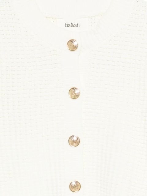 Ba&Sh buttoned cardigan - White