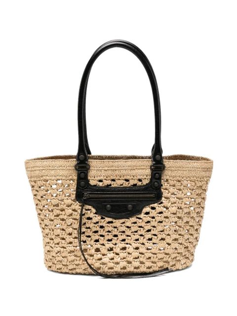Balenciaga medium Le City basket tote bag - Neutrals - zdjęcie produktu nr 1