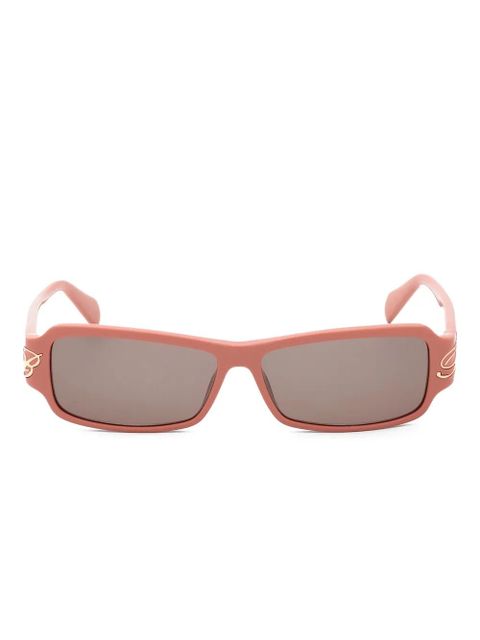 Blumarine rectangular-frame sunglasses - Pink - zdjęcie produktu nr 1