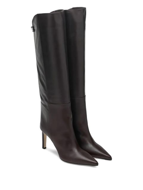 Jimmy Choo 85mm pointed-toe boots - Brown - zdjęcie produktu nr 2