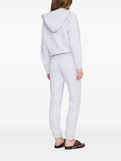 ANINE BING Stephen logo-detail track pants - Grey