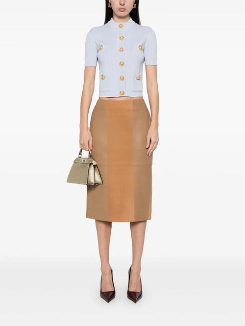 Balmain knitted cardigan - Blue