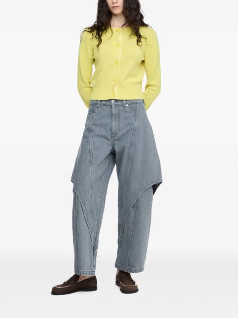 JW Anderson panelled denim trousers - Grey
