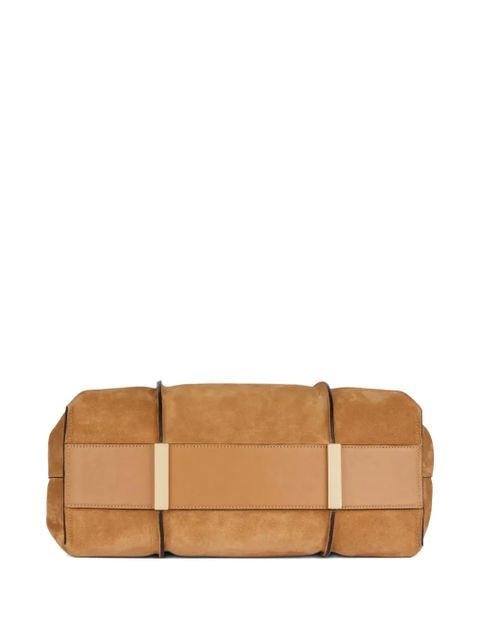Tod's T-Timeless suede shoulder bag - Brown - zdjęcie produktu nr 2