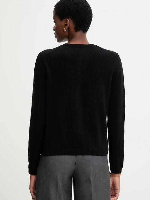 United Colors of Benetton sweter wełniany damski kolor czarny lekki 1002D501U - zdjęcie produktu nr 2