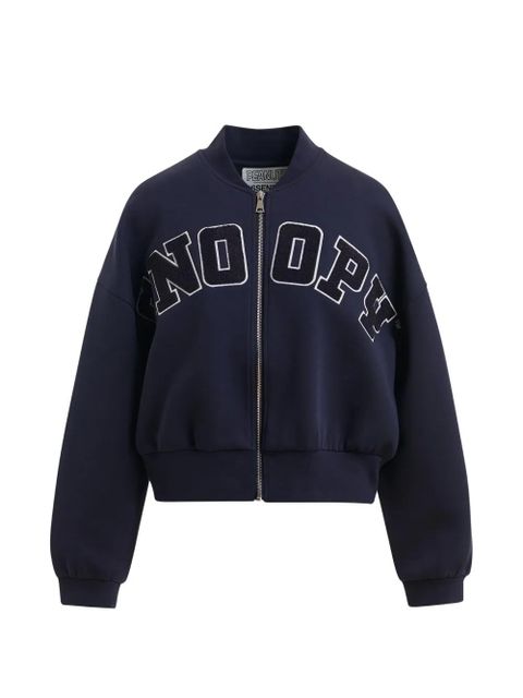 Essentiel Antwerp x Peanuts Snoopy-appliqué bomber jacket - Blue - zdjęcie produktu nr 1