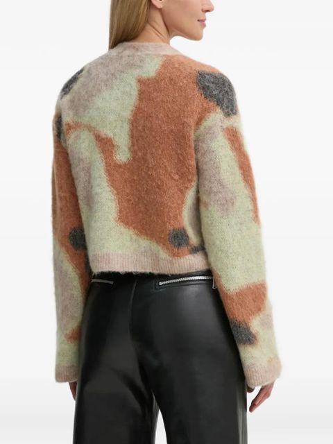 Nanushka regular fit buttoned cropped cardigan - Neutrals