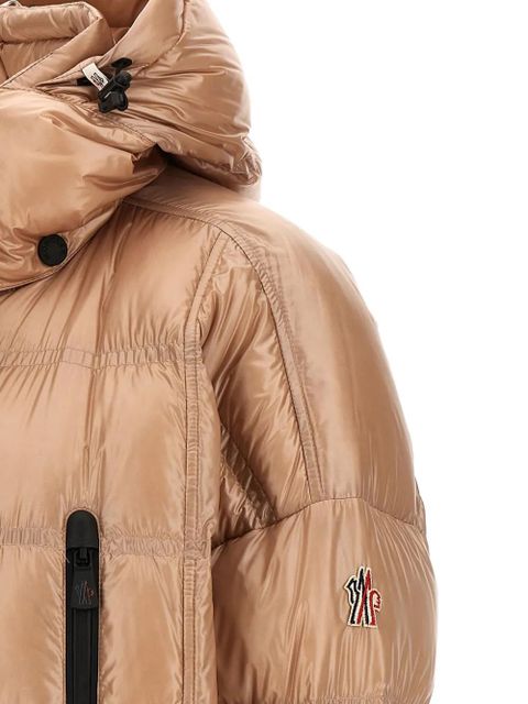 Moncler Grenoble Rochelairs quilted hooded coat - Pink
