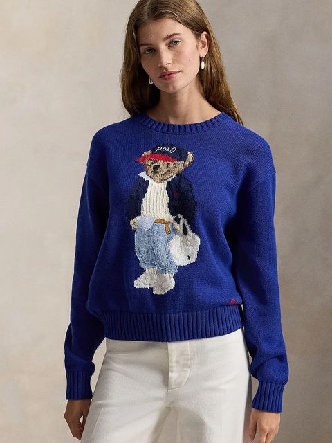 Polo Ralph Lauren sweter bawełniany - zdjęcie produktu nr 1