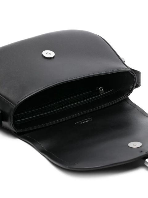 PINKO leather cross body bag - Black