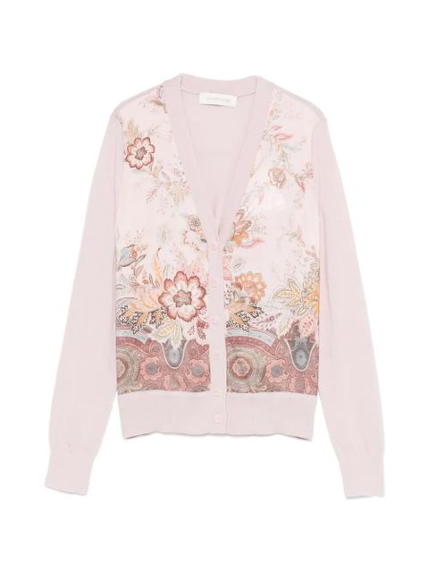 ZIMMERMANN Luna floral print cardigan - Pink - zdjęcie produktu nr 1