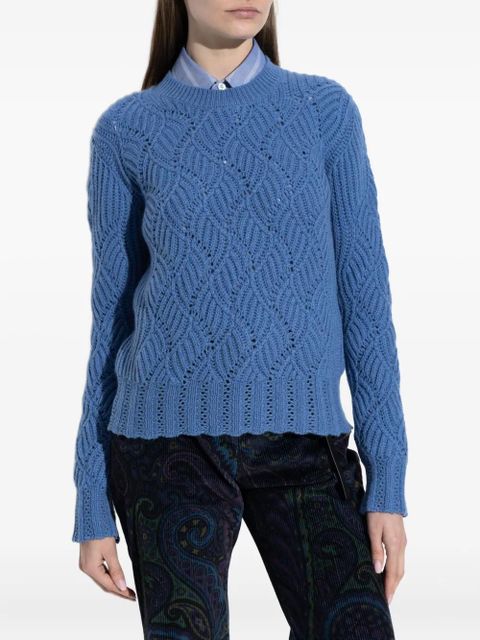 ETRO cashmere sweater - Blue