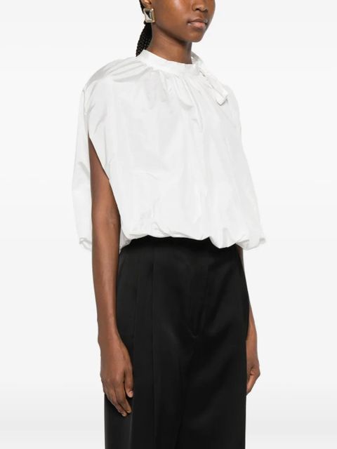 Max Mara tie-detail blouse - White - zdjęcie produktu nr 2