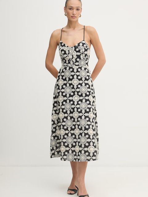 Fracomina sukienka letnia bawełniana - zdjęcie produktu nr 2