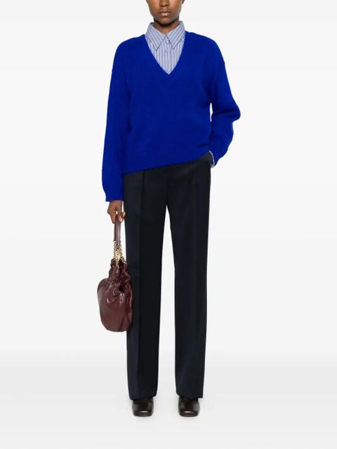 Max Mara high-waisted trousers - Blue