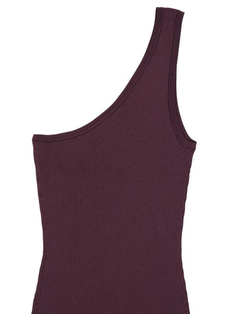 ZIMMERMANN one-shoulder tank top - Brown