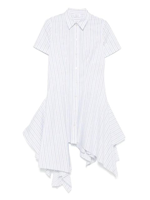 Alexander McQueen striped shirt dress - White - zdjęcie produktu nr 1