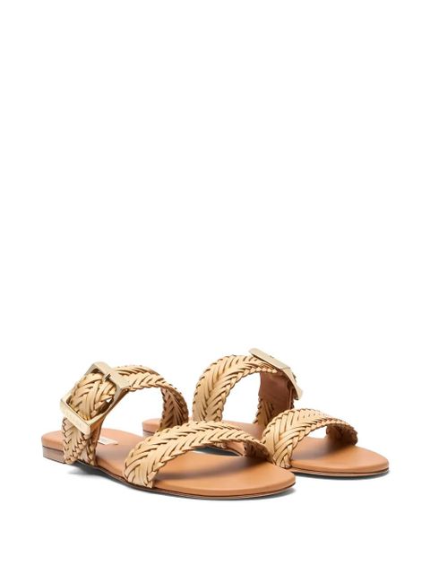 Casadei Kenya braided flat sandals - Neutrals - zdjęcie produktu nr 2