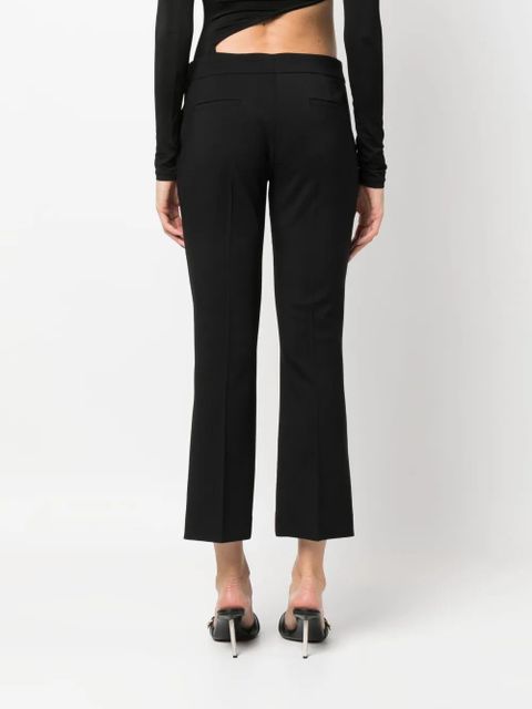 Blumarine low-rise cropped trousers - Black - zdjęcie produktu nr 2