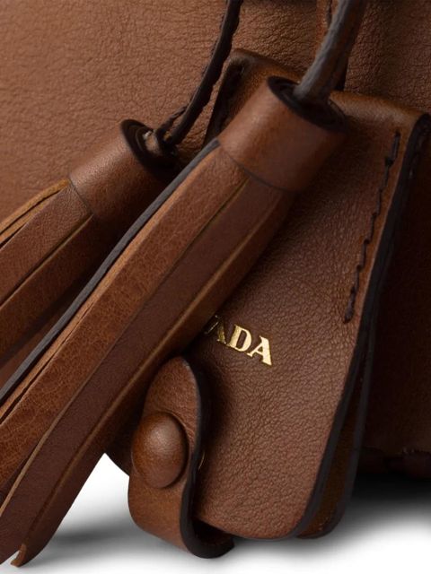 Prada Galleria medium leather bag - Brown