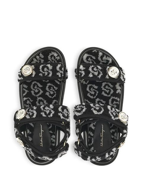 Ferragamo Keita J Gal sandals - Black