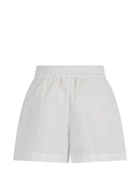 Valentino Garavani elasticated-waistband shorts - White - zdjęcie produktu nr 2