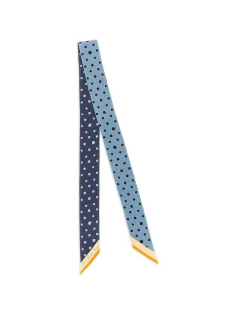 FENDI polka-dot-print scarf - Blue - zdjęcie produktu nr 1