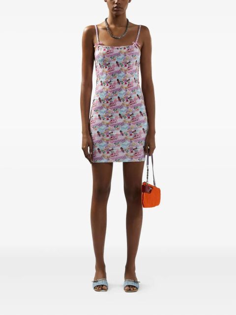 GCDS Polly Pocket printed mini dress - Pink - zdjęcie produktu nr 2