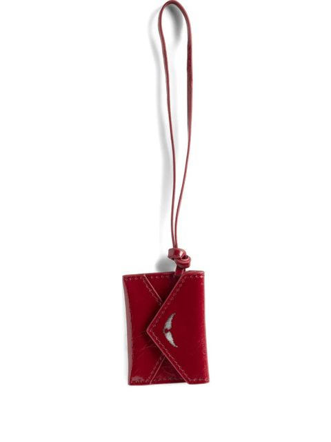 Zadig&Voltaire Love Message leather pouch charm - Red - zdjęcie produktu nr 1