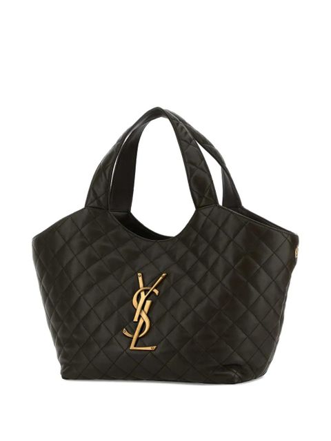 Saint Laurent medium Icare tote bag - Brown