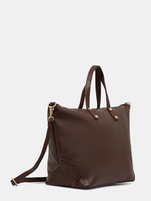 Answear.LAB torebka skórzana kolor brązowy - zdjęcie produktu nr 2