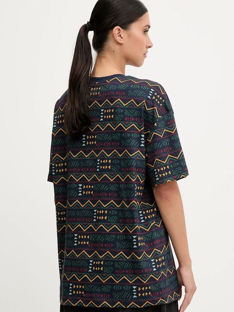 Columbia t-shirt bawełniany damski kolor granatowy 2135251