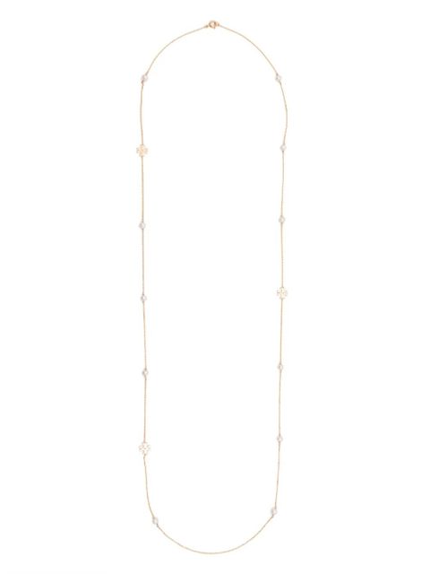 Tory Burch Kira pearl necklace - Gold - zdjęcie produktu nr 1
