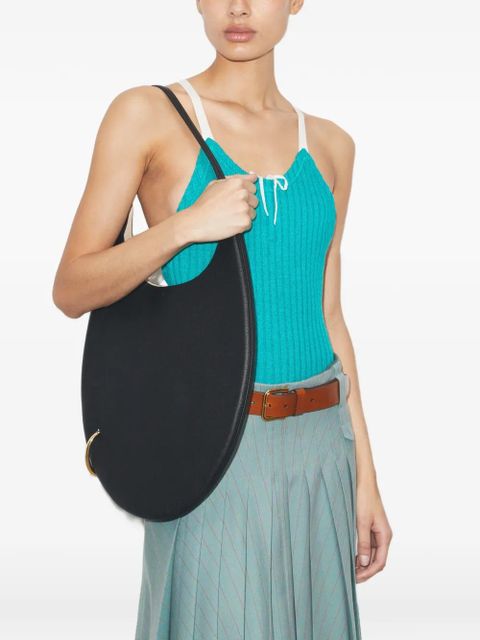 Tory Burch Pierced soft shoulder bag - Black - zdjęcie produktu nr 2