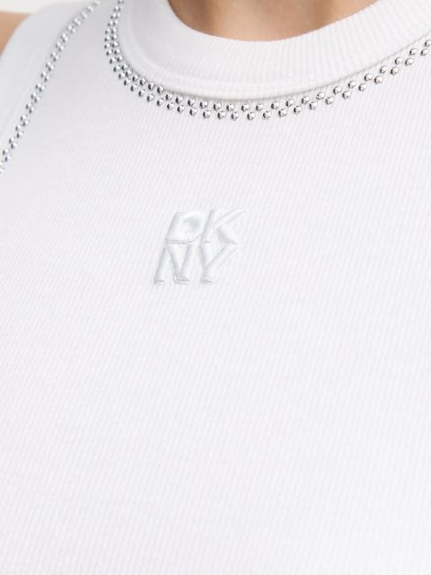 Dkny top kolor biały DJ5T1380