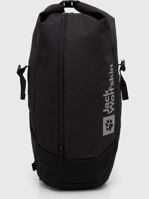 Jack Wolfskin plecak All-In Pack 30 kolor czarny duży z nadrukiem A62108 - zdjęcie produktu nr 1