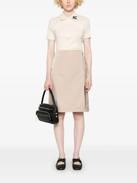 Moncler A-line midi skirt - Neutrals - zdjęcie produktu nr 2