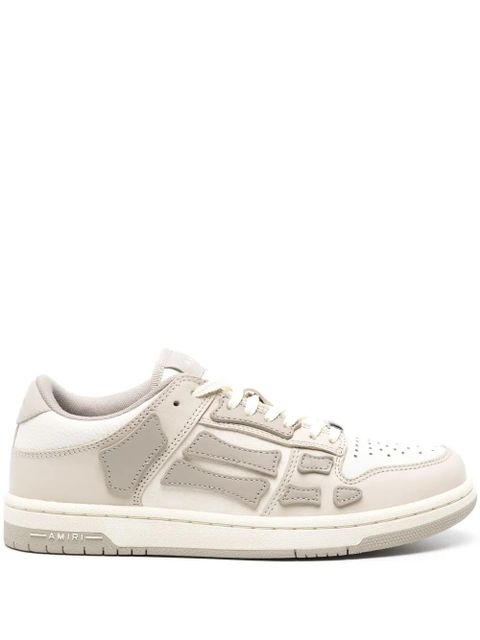 AMIRI Skel leather sneakers - Neutrals - zdjęcie produktu nr 1