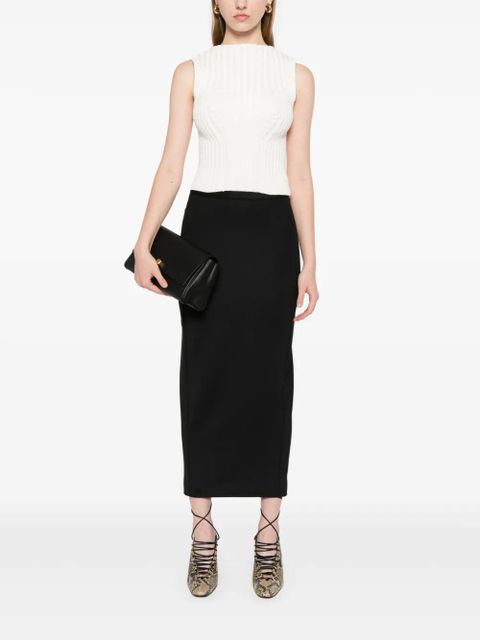 Max Mara Charme midi skirt - Black - zdjęcie produktu nr 2